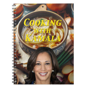 Caderno Espiral Cozinhando Com Kamala