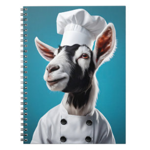 Caderno Espiral Cozinheiro Bode