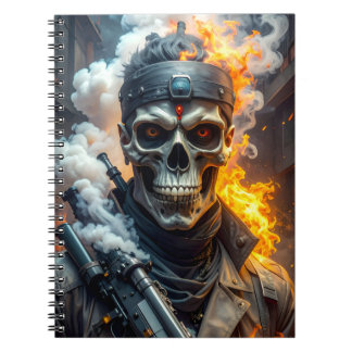 Caderno Espiral Crânio da Perdição