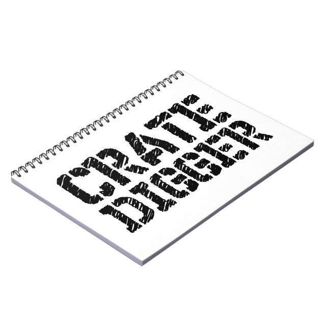 Caderno Espiral Crate Digger (Left Side)