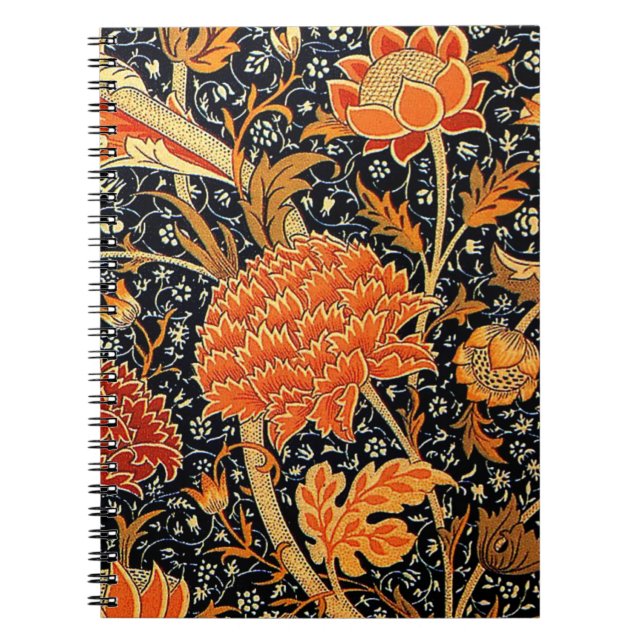 Caderno Espiral Cray by William Morris (Frente)