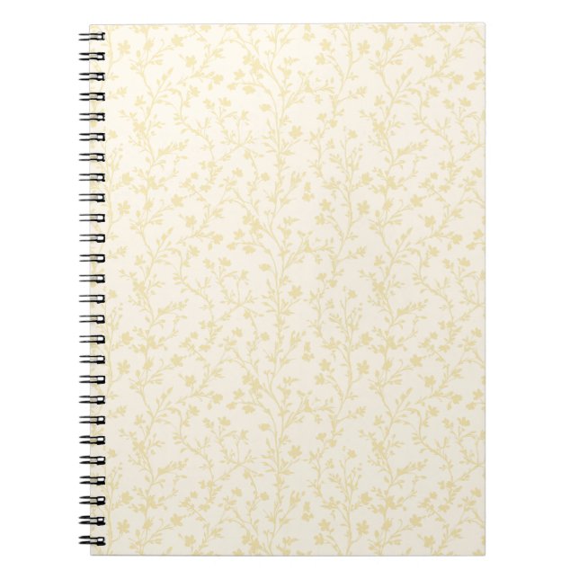 Caderno Espiral Creme de manteiga Soft Meadow - Neutro (Frente)