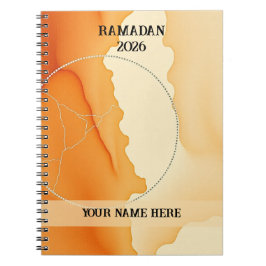 Caderno Espiral Crescente Boho Moderno