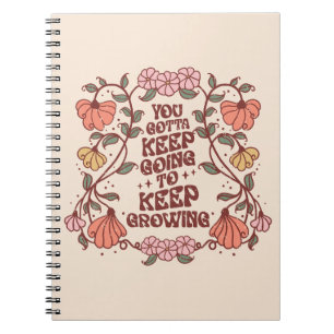 Caderno Espiral Crescimento motivacional