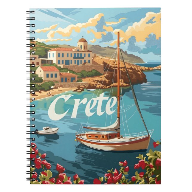 Caderno Espiral Crete Vintage (Frente)