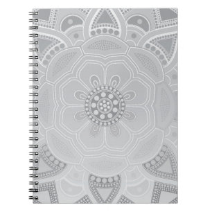 Caderno Espiral Criação de Mandala, todos os pontos para um 3