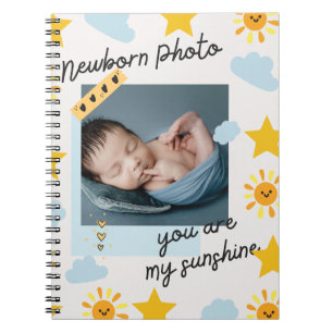 Caderno Espiral Criador recém-nascido personalizado