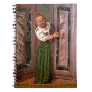 Caderno Espiral Criança na porta, do Sala um Crociera, em c.156