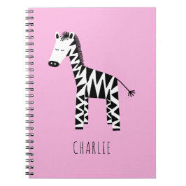 Caderno Espiral Crianças bonitinhas da Zebra