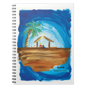 Caderno Espiral CriançasArt para Choc - Paz na Terra