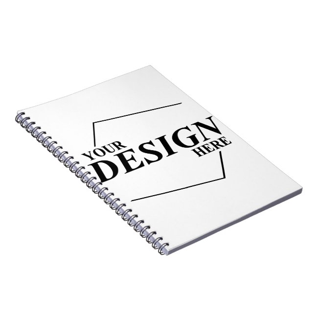 Caderno Espiral Criar Modelo de Design Personalizado (Lado Direito)