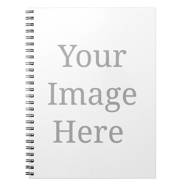 Caderno Espiral Criar seu próprio personalizado (Frente)