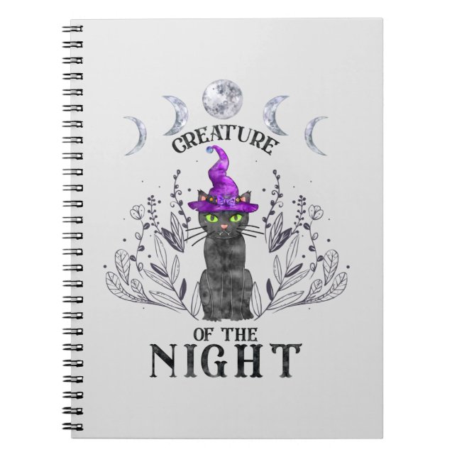 Caderno Espiral Criatura da Noite (Frente)