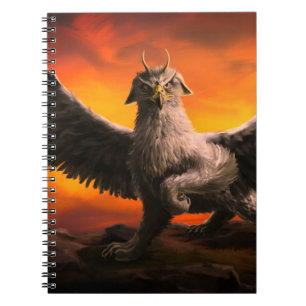 Caderno Espiral Criatura de aves