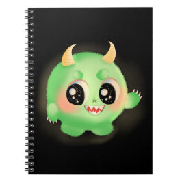 Caderno Espiral Criatura de Monstro Amiga do felpudo