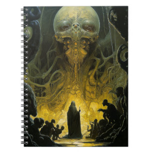 Caderno Espiral Criatura do submundo da Alienígena Demon