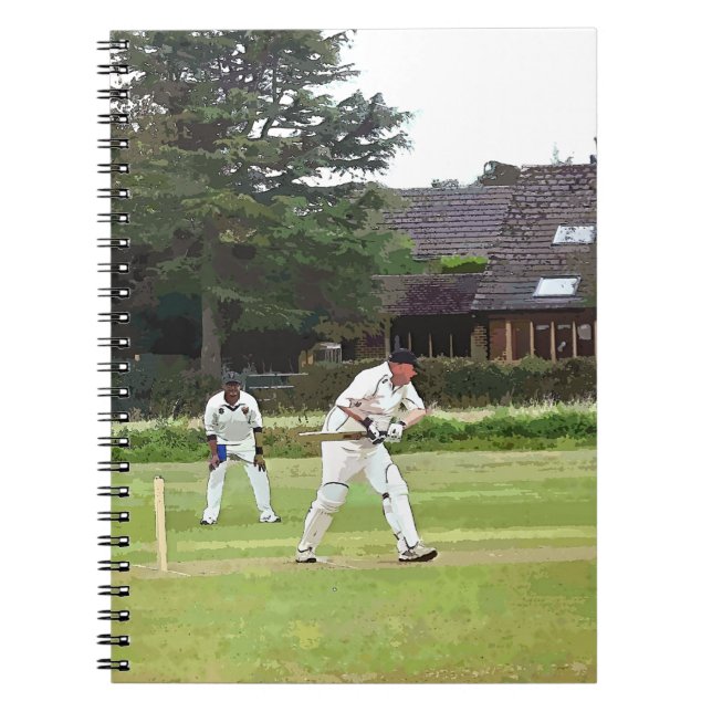 CADERNO ESPIRAL CRICKET (Frente)