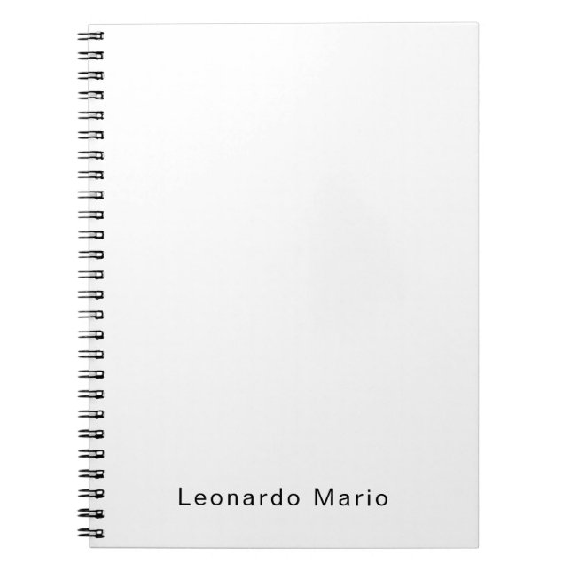 Caderno Espiral Crie o seu (Frente)
