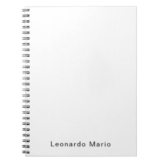 Caderno Espiral Crie o Seu Próprio