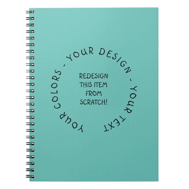 Caderno Espiral Crie seu (Frente)