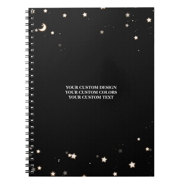 Caderno Espiral Crie seu personalizado personalizado (Frente)