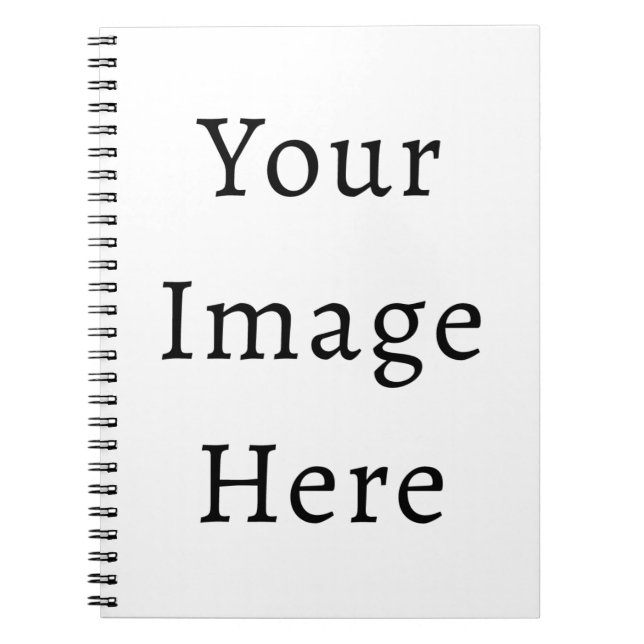 Caderno Espiral Crie seu próprio design (Frente)