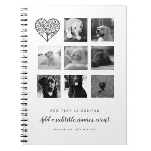 Caderno Espiral Crie seu próprio Diário TXT de Fotografia person