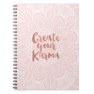 Caderno Espiral Crie seu próprio Karma