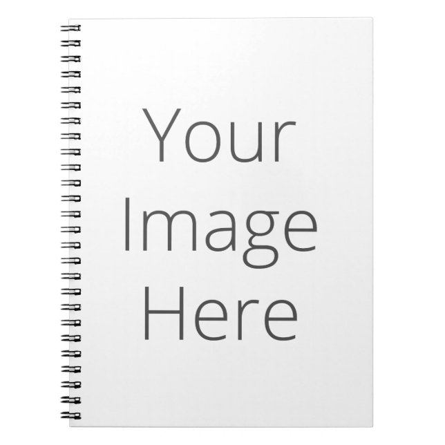 Caderno Espiral Crie seu próprio notebook personalizado (Frente)