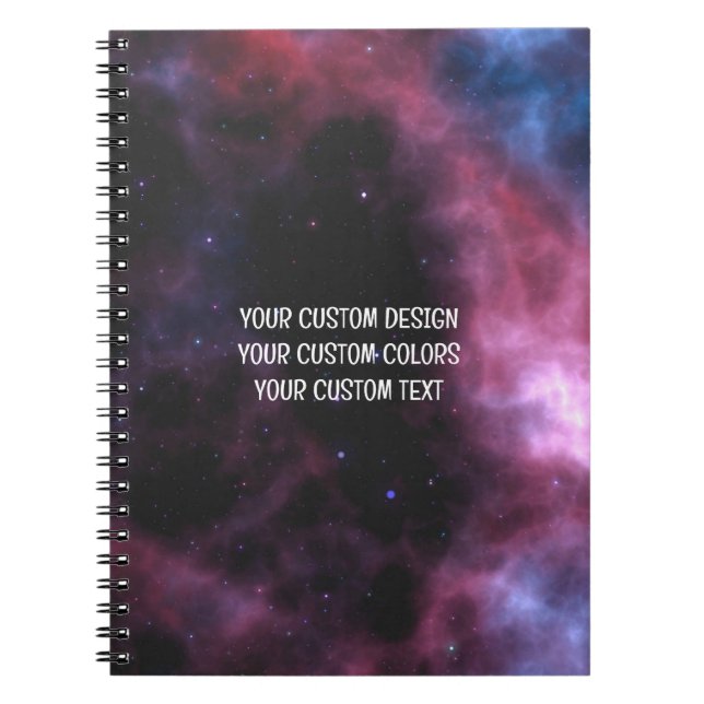 Caderno Espiral Crie seu próprio personalizado (Frente)