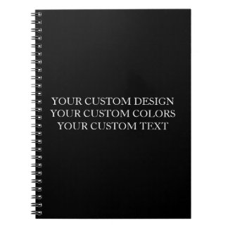 Caderno Espiral Crie seu próprio personalizado