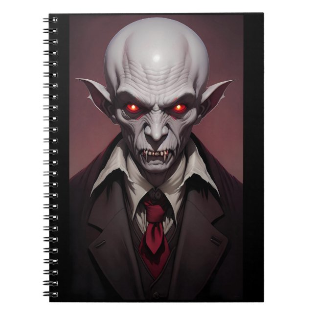 Caderno Espiral Crimewave Nosferatu (Frente)