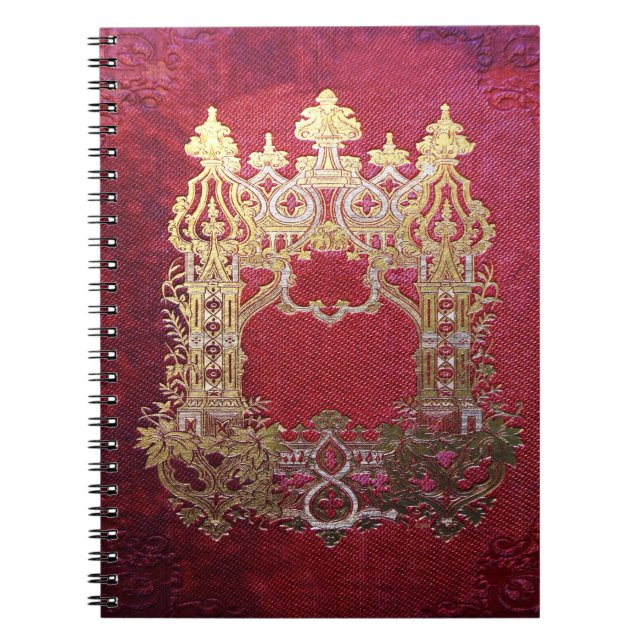 Caderno Espiral Crimson Com Tinta Inclusa (Frente)