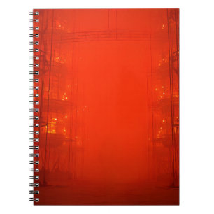 Caderno Espiral Crimson Core Martian Colony