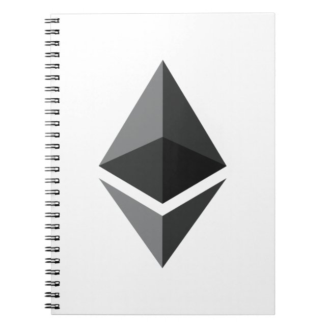 Caderno Espiral criptomoeda etórica (Frente)