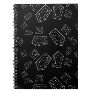 Caderno Espiral Cristais