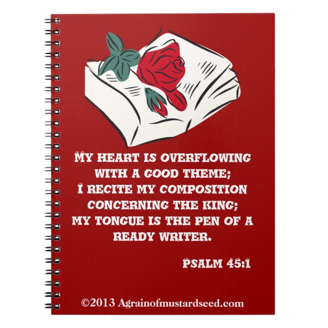 Caderno Espiral Cristão (Frente)