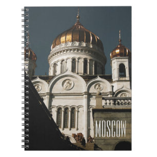 Caderno Espiral Cristo de Moscou A Arquitetura Catedral de Salvado