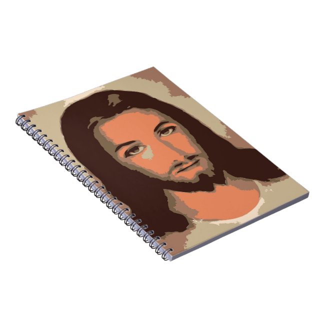 Caderno Espiral Cristo JESUS (Lado Direito)