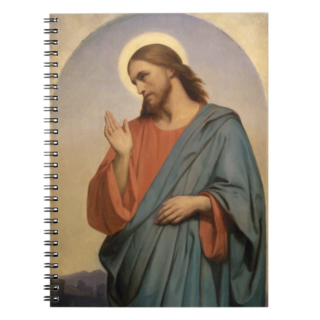 Caderno Espiral Cristo JESUS (Frente)