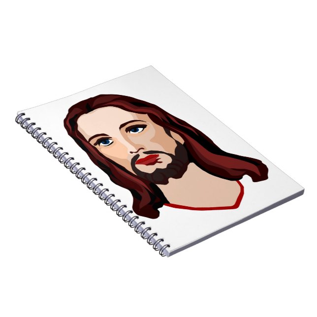 Caderno Espiral Cristo JESUS (Lado Direito)