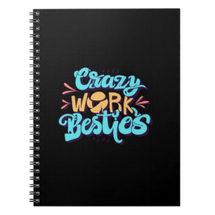 Caderno Espiral Crônicas De Besidades De Trabalho Loucas Trabalham