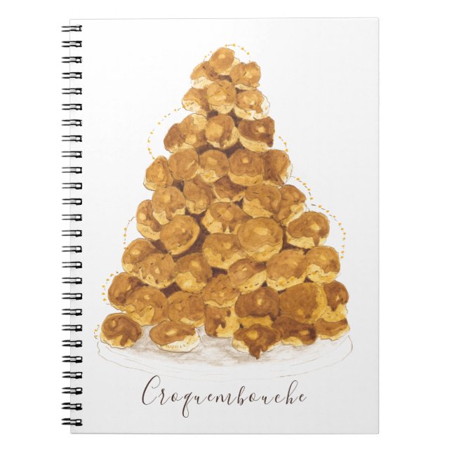 Caderno Espiral Croquembouche (Frente)