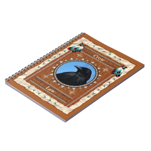 Caderno Espiral Crow - Notebook Law 80 page (Left Side)