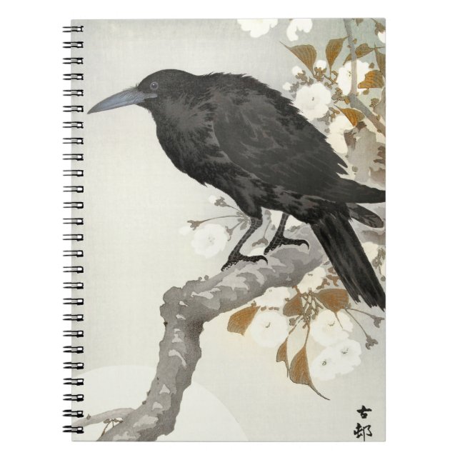 Caderno Espiral Crow Raven Koson Japonês (Frente)