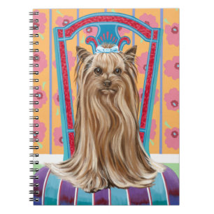 Caderno Espiral Crown Princess Yorkie