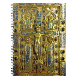 Caderno Espiral Crucificação do Cristo, Limoges, 13 século