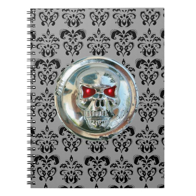 CADERNO ESPIRAL CRUEL RIDERS DAMASK (Frente)