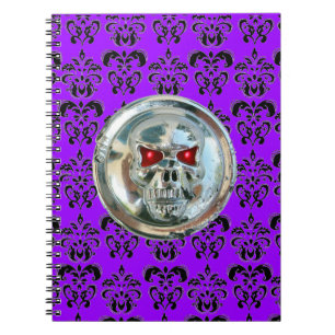CADERNO ESPIRAL CRUEL RIDERS DAMASK
