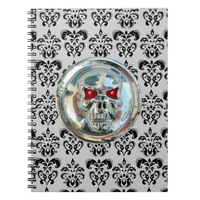 CADERNO ESPIRAL CRUEL RIDERS DAMASK (Frente)